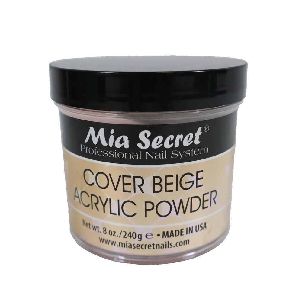 Mia Secret Cover Beige Acrylic Powder 8 oz PL-450CB